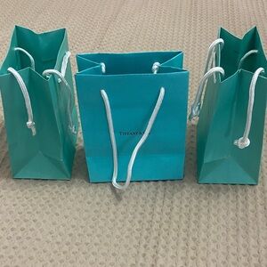 Tiffany & Co. Turquoise Shopping Bag Trio